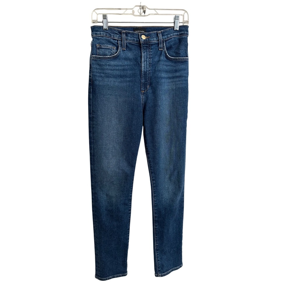 Favorite Daughter The Valentina High Rise Cigarette Jeans Dallas Wash 27